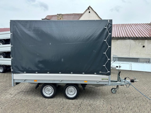 Hapert Azure H-2 Hochlader 3050 x 1600 x 300 mm, mit Plane 180 cm anthrazit ZG 2,0 to. - קרון נגרר למכונית: תמונה 1 Hapert Azure H-2 Hochlader 3050 x 1600 x 300 mm, mit Plane 180 cm anthrazit ZG 2,0 to. - קרון נגרר למכונית: תמונה 1