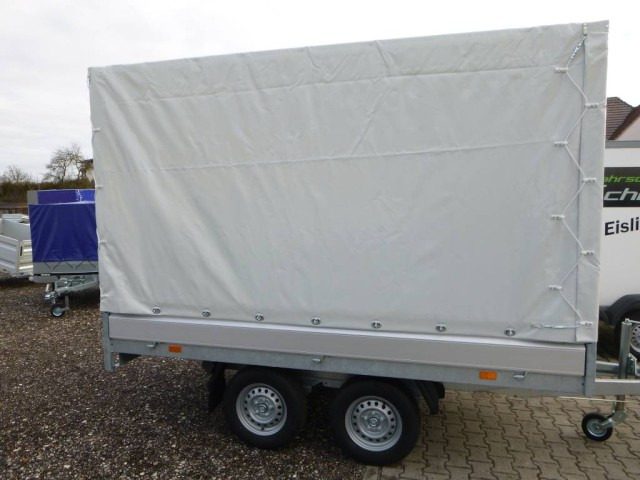 Hapert Azure H-2 Hochlader 3050 x 1600 x 300 mm, mit Plane 180 cm grau ZG 2,0 to. - קרון נגרר למכונית: תמונה 3 Hapert Azure H-2 Hochlader 3050 x 1600 x 300 mm, mit Plane 180 cm grau ZG 2,0 to. - קרון נגרר למכונית: תמונה 3
