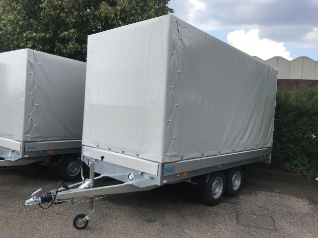 Hapert Azure H-2 Hochlader mit Hochplane 200 cm Lichte Höhe, mit Schiebeplane, 4050 x 1800 x 300 mm, ZG 2,7 to. - קרון נגרר למכונית: תמונה 1 Hapert Azure H-2 Hochlader mit Hochplane 200 cm Lichte Höhe, mit Schiebeplane, 4050 x 1800 x 300 mm, ZG 2,7 to. - קרון נגרר למכונית: תמונה 1