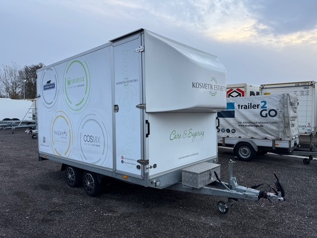 Hapert Kofferanhänger Sapphire H-2, 2,7 to. 4050 x 2200 x 2100 mm, 100 km/h - קרון נגרר בתיבה סגורה: תמונה 1 Hapert Kofferanhänger Sapphire H-2, 2,7 to. 4050 x 2200 x 2100 mm, 100 km/h - קרון נגרר בתיבה סגורה: תמונה 1