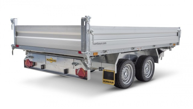 Humbaur 3-Seitenkipper HTK 2700.27 Alu, 2670 x 1500 x 350 mm, 2,7 to. - קרון נגרר עם מזהיר: תמונה 3 Humbaur 3-Seitenkipper HTK 2700.27 Alu, 2670 x 1500 x 350 mm, 2,7 to. - קרון נגרר עם מזהיר: תמונה 3