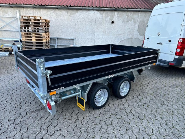 Humbaur 3-Seitenkipper HTK 3500.31 Alu Parabel , 3140 x 1750 x 350 mm, 3,5 to. - קרון נגרר עם מזהיר: תמונה 2 Humbaur 3-Seitenkipper HTK 3500.31 Alu Parabel , 3140 x 1750 x 350 mm, 3,5 to. - קרון נגרר עם מזהיר: תמונה 2