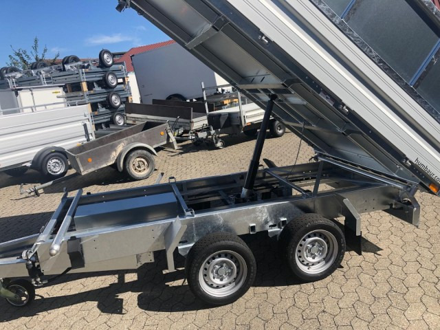 Humbaur 3-Seitenkipper HTK 3500.31 Alu, mit Blechaufsatz 314x175x1000mm - קרון נגרר עם מזהיר: תמונה 5 Humbaur 3-Seitenkipper HTK 3500.31 Alu, mit Blechaufsatz 314x175x1000mm - קרון נגרר עם מזהיר: תמונה 5