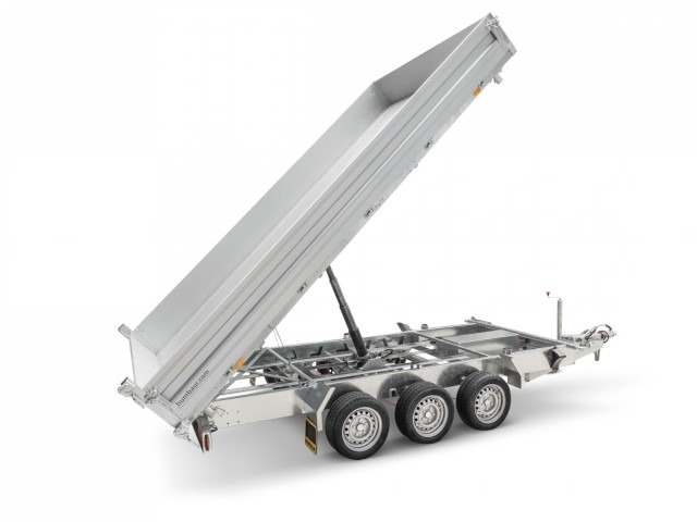Humbaur 3-Seitenkipper HTK 3500.41 Alu Tridem, 4100 x 2100 x 350 mm, 3,5 to. - קרון נגרר עם מזהיר: תמונה 1 Humbaur 3-Seitenkipper HTK 3500.41 Alu Tridem, 4100 x 2100 x 350 mm, 3,5 to. - קרון נגרר עם מזהיר: תמונה 1