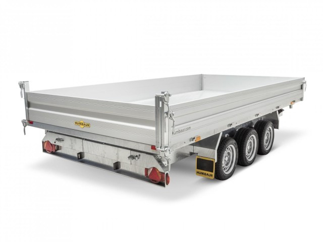 Humbaur 3-Seitenkipper HTK 3500.41 Alu Tridem, 4100 x 2100 x 350 mm, 3,5 to. - קרון נגרר עם מזהיר: תמונה 4 Humbaur 3-Seitenkipper HTK 3500.41 Alu Tridem, 4100 x 2100 x 350 mm, 3,5 to. - קרון נגרר עם מזהיר: תמונה 4