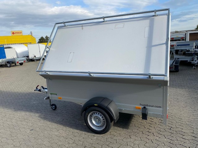 Humbaur HA 132513-5 mit Holz-Alu Deckel mit Reling 1300 kg, 2510 x 1310 x 500mm, 100 km/h - קרון נגרר למכונית: תמונה 2 Humbaur HA 132513-5 mit Holz-Alu Deckel mit Reling 1300 kg, 2510 x 1310 x 500mm, 100 km/h - קרון נגרר למכונית: תמונה 2
