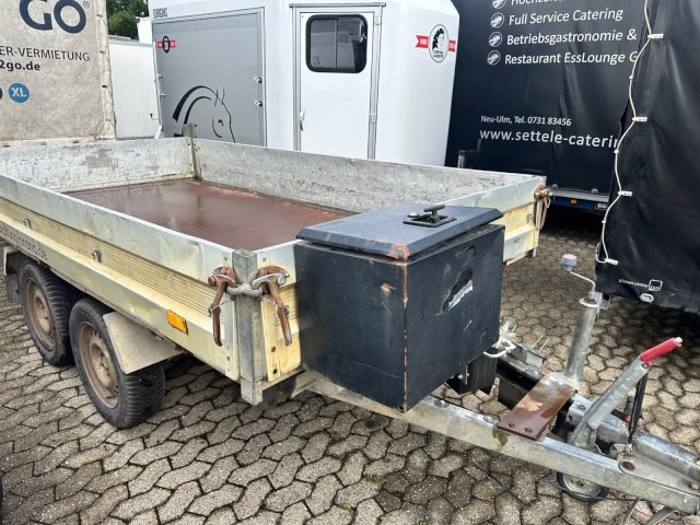 Humbaur HTK 2500.31, 3140 x 1700 x 340 mm mit AkkuFlex Pumpe - קרון נגרר עם מזהיר: תמונה 3 Humbaur HTK 2500.31, 3140 x 1700 x 340 mm mit AkkuFlex Pumpe - קרון נגרר עם מזהיר: תמונה 3