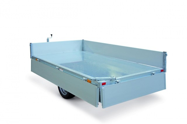 Humbaur HUK 152715 Heckkipper 1,5 t. 2680 x 1500 x 300mm - קרון נגרר עם מזהיר: תמונה 2 Humbaur HUK 152715 Heckkipper 1,5 t. 2680 x 1500 x 300mm - קרון נגרר עם מזהיר: תמונה 2