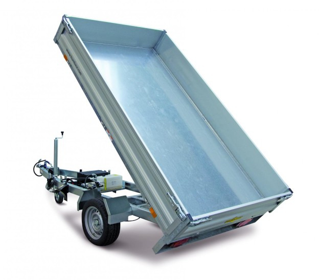 Humbaur HUK 182715 Heckkipper 1,8 t. 2680 x 1500 x 300mm - קרון נגרר עם מזהיר: תמונה 1 Humbaur HUK 182715 Heckkipper 1,8 t. 2680 x 1500 x 300mm - קרון נגרר עם מזהיר: תמונה 1