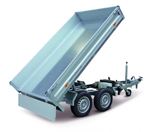 Humbaur HUK 272715 Heckkipper 2,7 t. 2680 x 1500 x 300mm - קרון נגרר עם מזהיר: תמונה 2 Humbaur HUK 272715 Heckkipper 2,7 t. 2680 x 1500 x 300mm - קרון נגרר עם מזהיר: תמונה 2