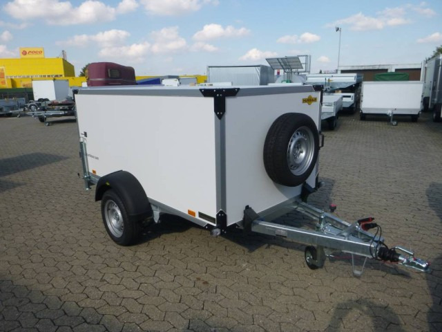Humbaur Koffer HK 132513-10P, 100 km/h 1,3 t. 2510 x 1310 x 1000 mm - קרון נגרר בתיבה סגורה: תמונה 1 Humbaur Koffer HK 132513-10P, 100 km/h 1,3 t. 2510 x 1310 x 1000 mm - קרון נגרר בתיבה סגורה: תמונה 1