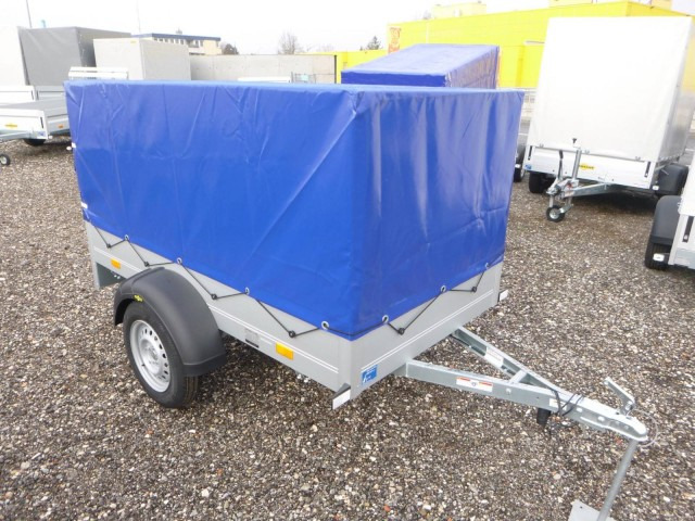 Humbaur Startrailer H 752010 mit Hochplane 750 kg 2050x1095x300mm - קרון נגרר למכונית: תמונה 1 Humbaur Startrailer H 752010 mit Hochplane 750 kg 2050x1095x300mm - קרון נגרר למכונית: תמונה 1
