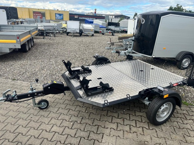 Lorries Motorradanhänger MT-2, 0,75 to. 240 x 174 cm, absenkbar - נגרר לאופנוע: תמונה 2 Lorries Motorradanhänger MT-2, 0,75 to. 240 x 174 cm, absenkbar - נגרר לאופנוע: תמונה 2