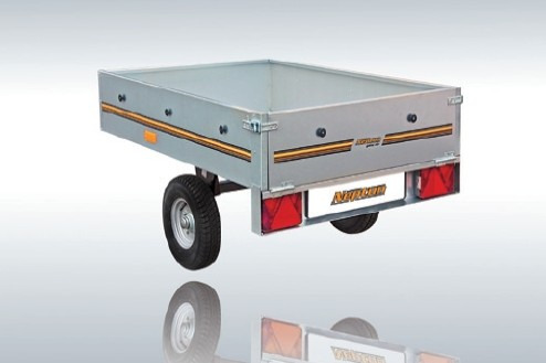 חָדָשׁ קרון נגרר למכונית Neptun GN052, N5-145, City 400 kg 1450 x 980 x 300 mm: תמונה 6