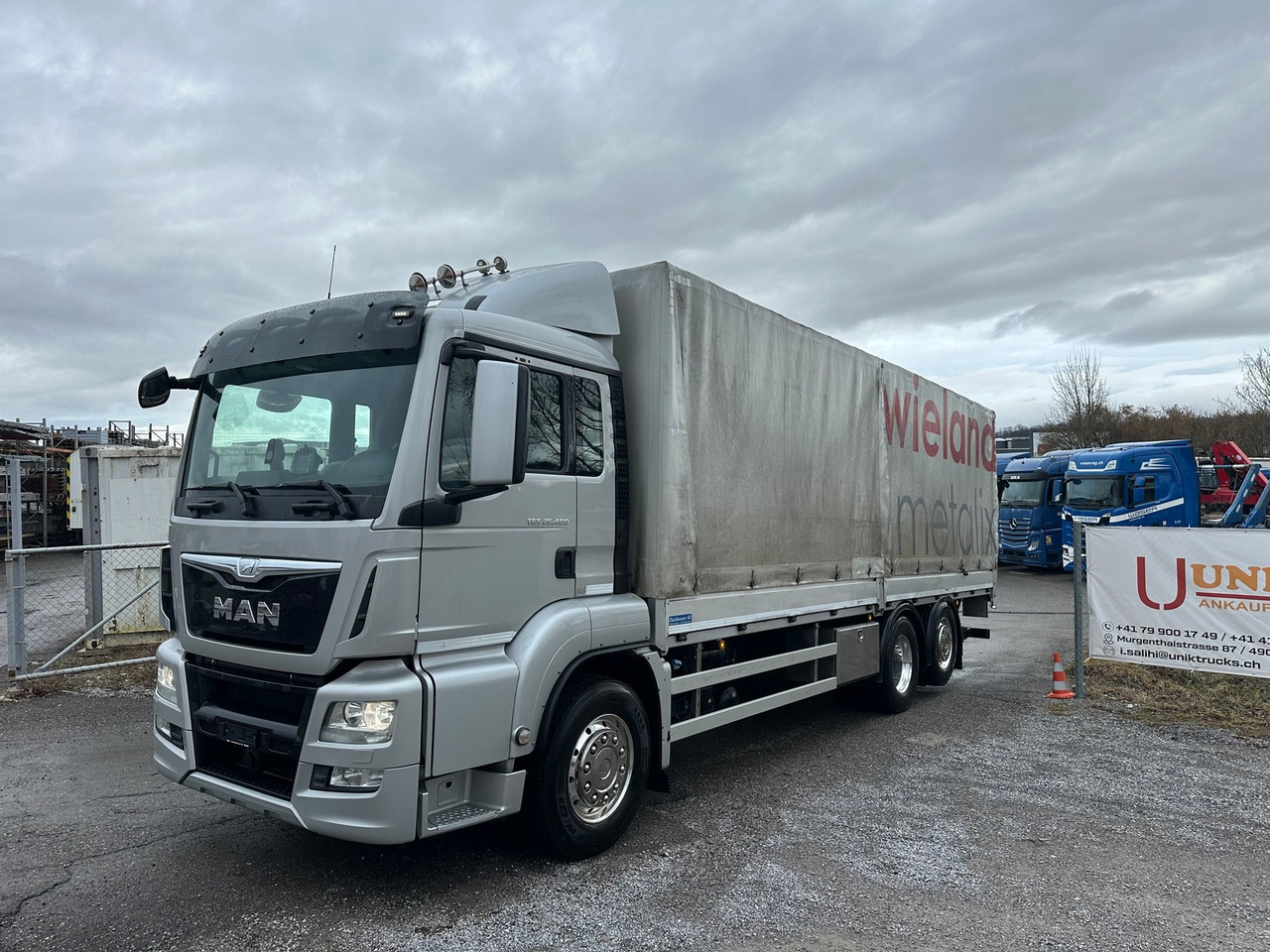 MAN TGS 26.400 6x2 - משאית וילונות צד: תמונה 1 MAN TGS 26.400 6x2 - משאית וילונות צד: תמונה 1
