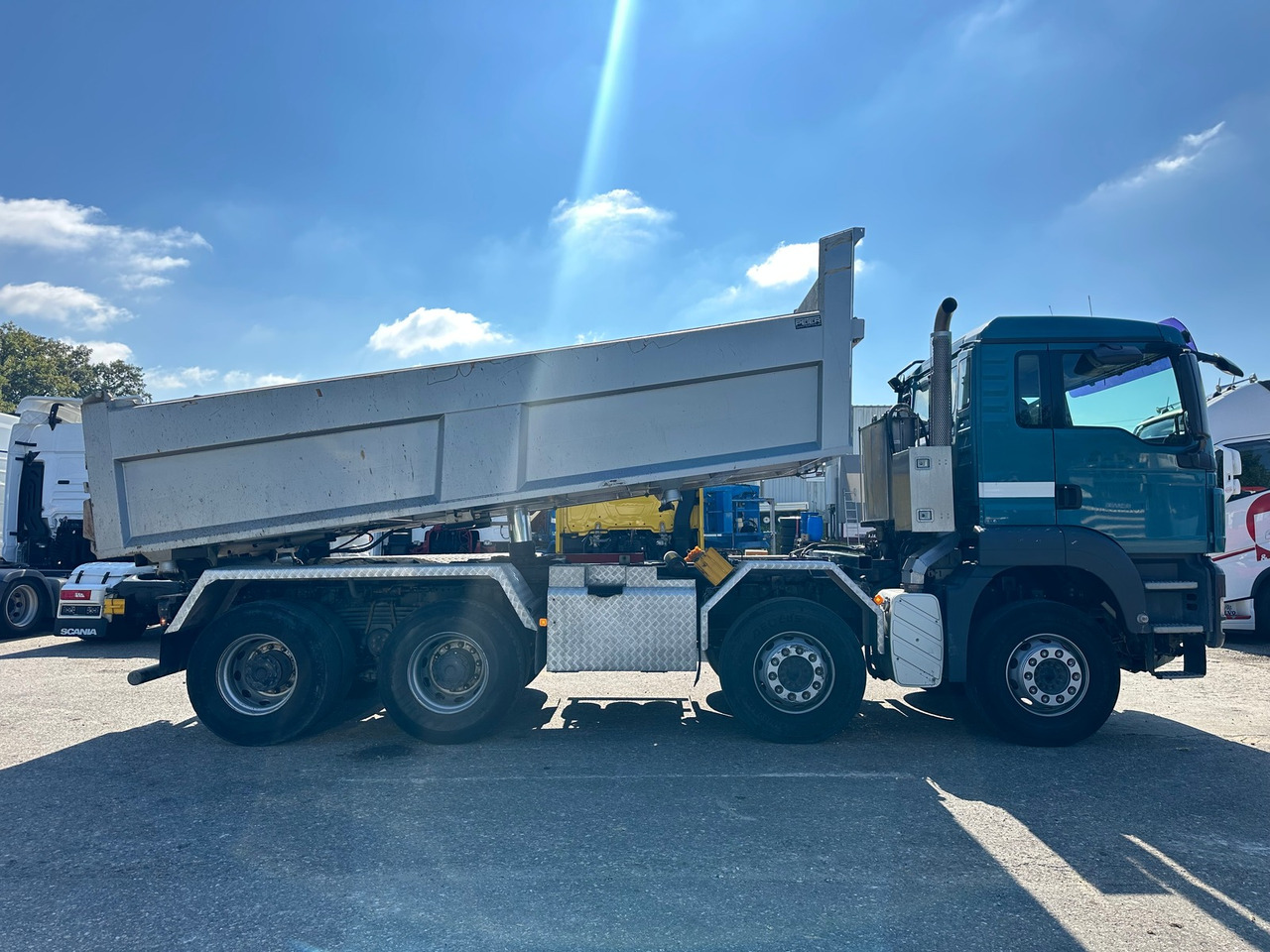 MAN TGS 35.480 8x4 Wechselsistem - מזהיר: תמונה 3 MAN TGS 35.480 8x4 Wechselsistem - מזהיר: תמונה 3