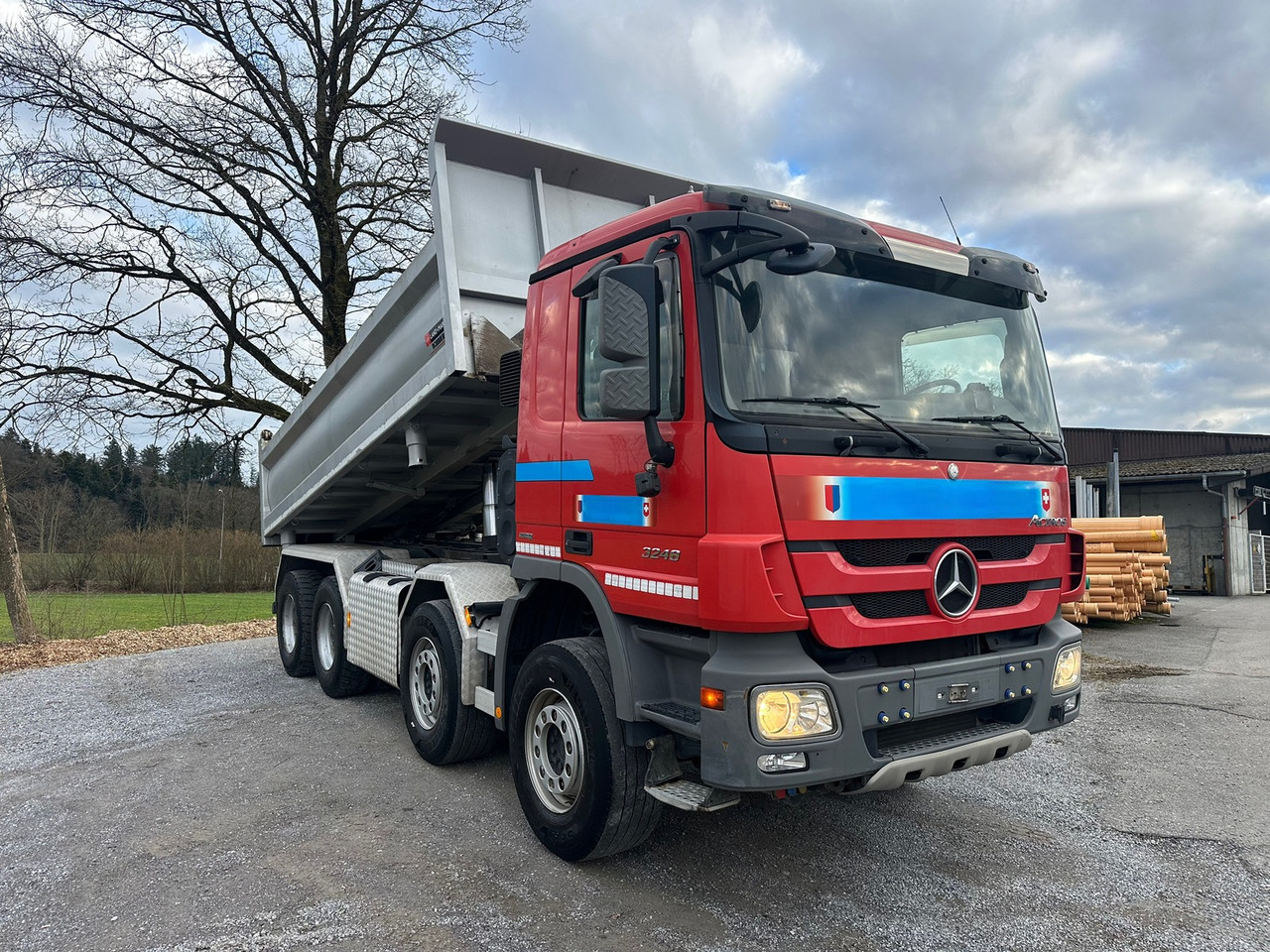MERCEDES-BENZ Actros 3248 8x4 Kipper - מזהיר: תמונה 3 MERCEDES-BENZ Actros 3248 8x4 Kipper - מזהיר: תמונה 3