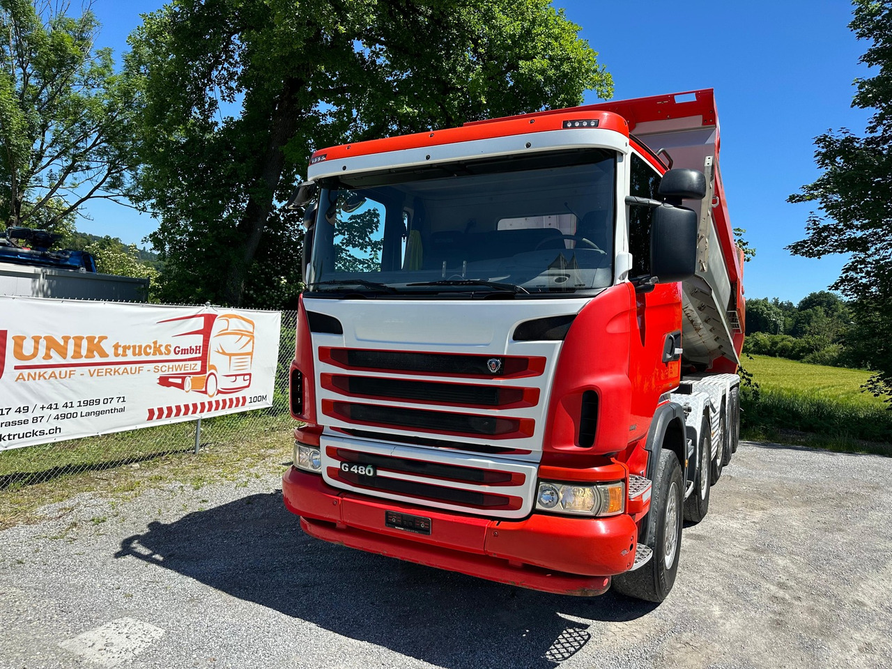 SCANIA G480 10x4 Kipper - מזהיר: תמונה 1 SCANIA G480 10x4 Kipper - מזהיר: תמונה 1