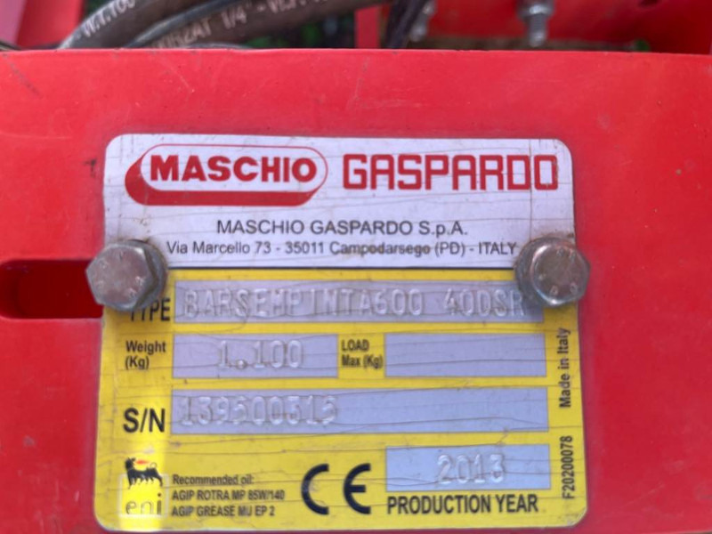 מכונת זריעה מדויקת Gaspardo Barra semina Pinta 600: תמונה 7