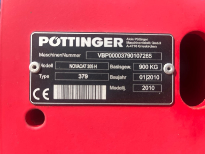 Pottinger NOVACAT 305 H - מכסחה: תמונה 5 Pottinger NOVACAT 305 H - מכסחה: תמונה 5