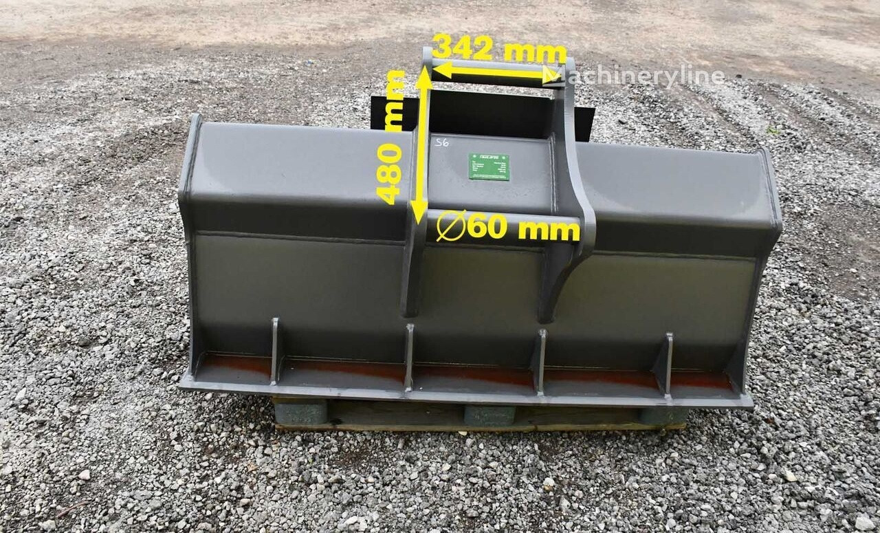 Balavto Excavator ditch cleaning / slope bucket 1600 mm S6 - דלי: תמונה 2 Balavto Excavator ditch cleaning / slope bucket 1600 mm S6 - דלי: תמונה 2