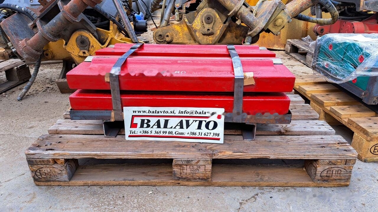 Blow bar Rubble Master RM80 for crusher - חלקי חילוף עבור מגרסה: תמונה 1 Blow bar Rubble Master RM80 for crusher - חלקי חילוף עבור מגרסה: תמונה 1