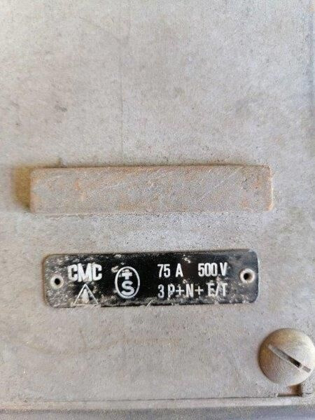 CMC plug connection for Putzmeister PM500 concrete pump - מערכת חשמל עבור משאית משאבת בטון: תמונה 2 CMC plug connection for Putzmeister PM500 concrete pump - מערכת חשמל עבור משאית משאבת בטון: תמונה 2