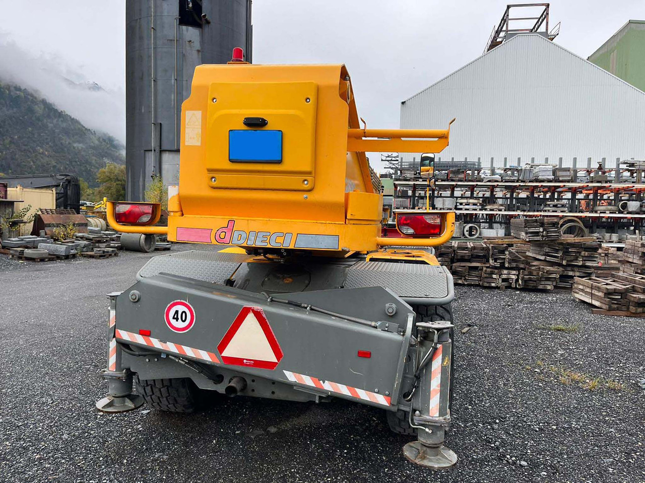 Dieci Pegasus 50.21 - מעמיס גלגלים טלסקופי: תמונה 2 Dieci Pegasus 50.21 - מעמיס גלגלים טלסקופי: תמונה 2