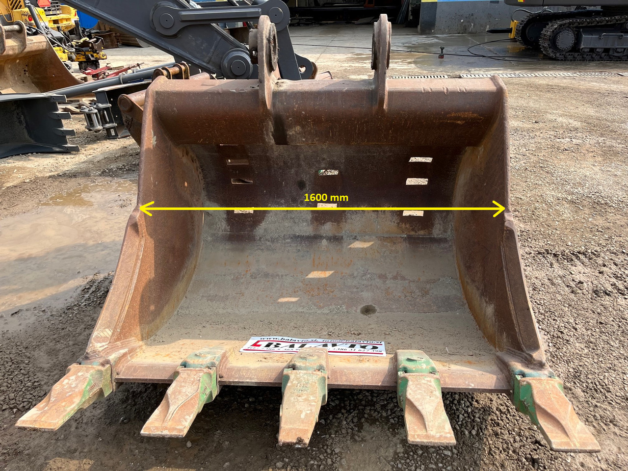 Digging bucket 1600 mm - דלי מחפר: תמונה 2 Digging bucket 1600 mm - דלי מחפר: תמונה 2