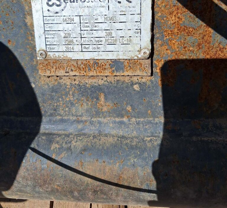 Eurosteel HCWG3 Verachtert - מצמד מהיר עבור מחפר: תמונה 5 Eurosteel HCWG3 Verachtert - מצמד מהיר עבור מחפר: תמונה 5