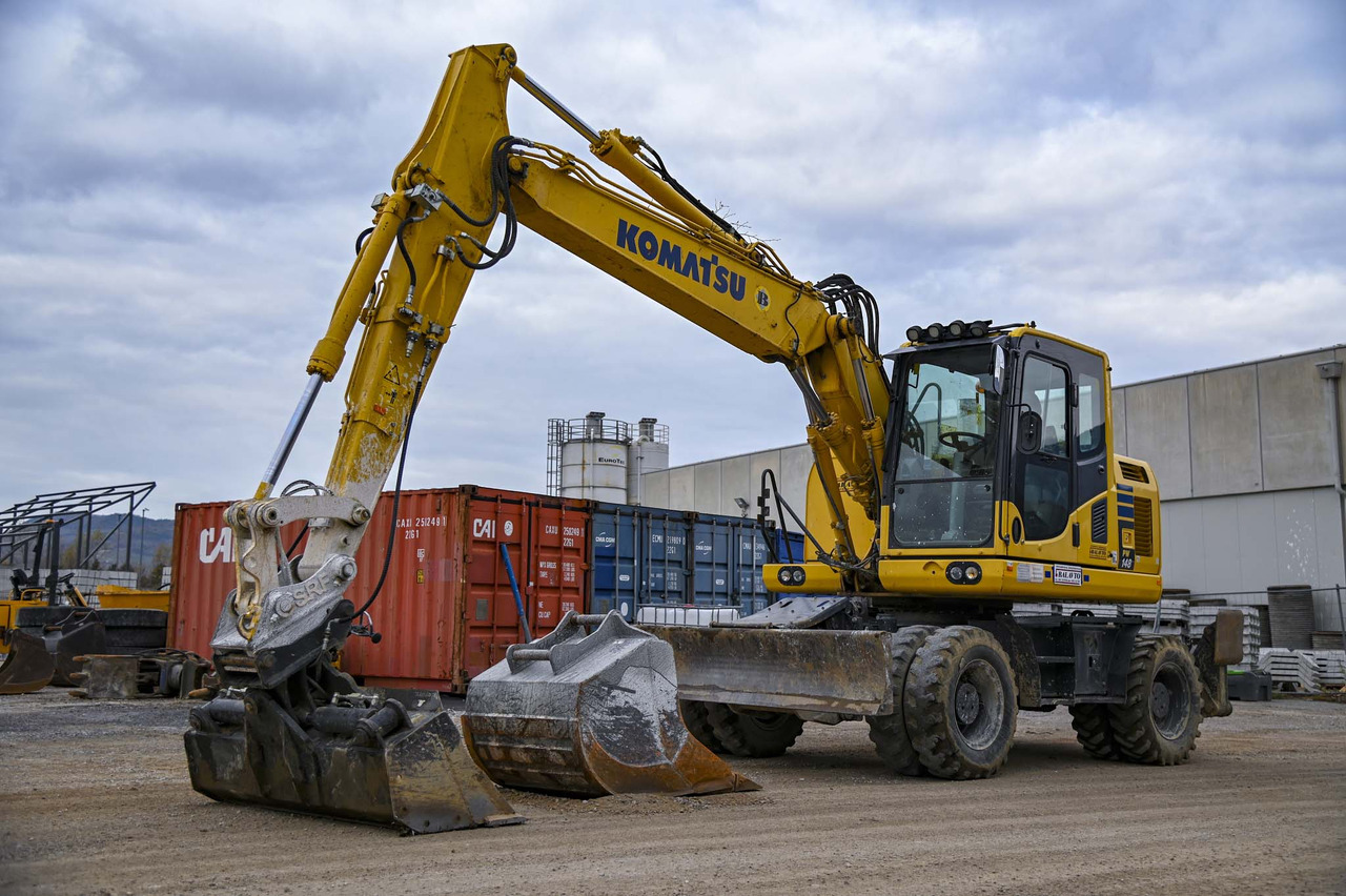 KOMATSU PW148-10 - מחפר גלגלים: תמונה 1 KOMATSU PW148-10 - מחפר גלגלים: תמונה 1