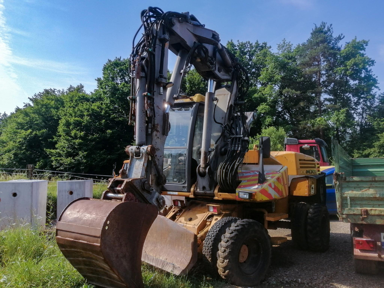 Mecalac 14 MXT - מחפר גלגלים: תמונה 1 Mecalac 14 MXT - מחפר גלגלים: תמונה 1