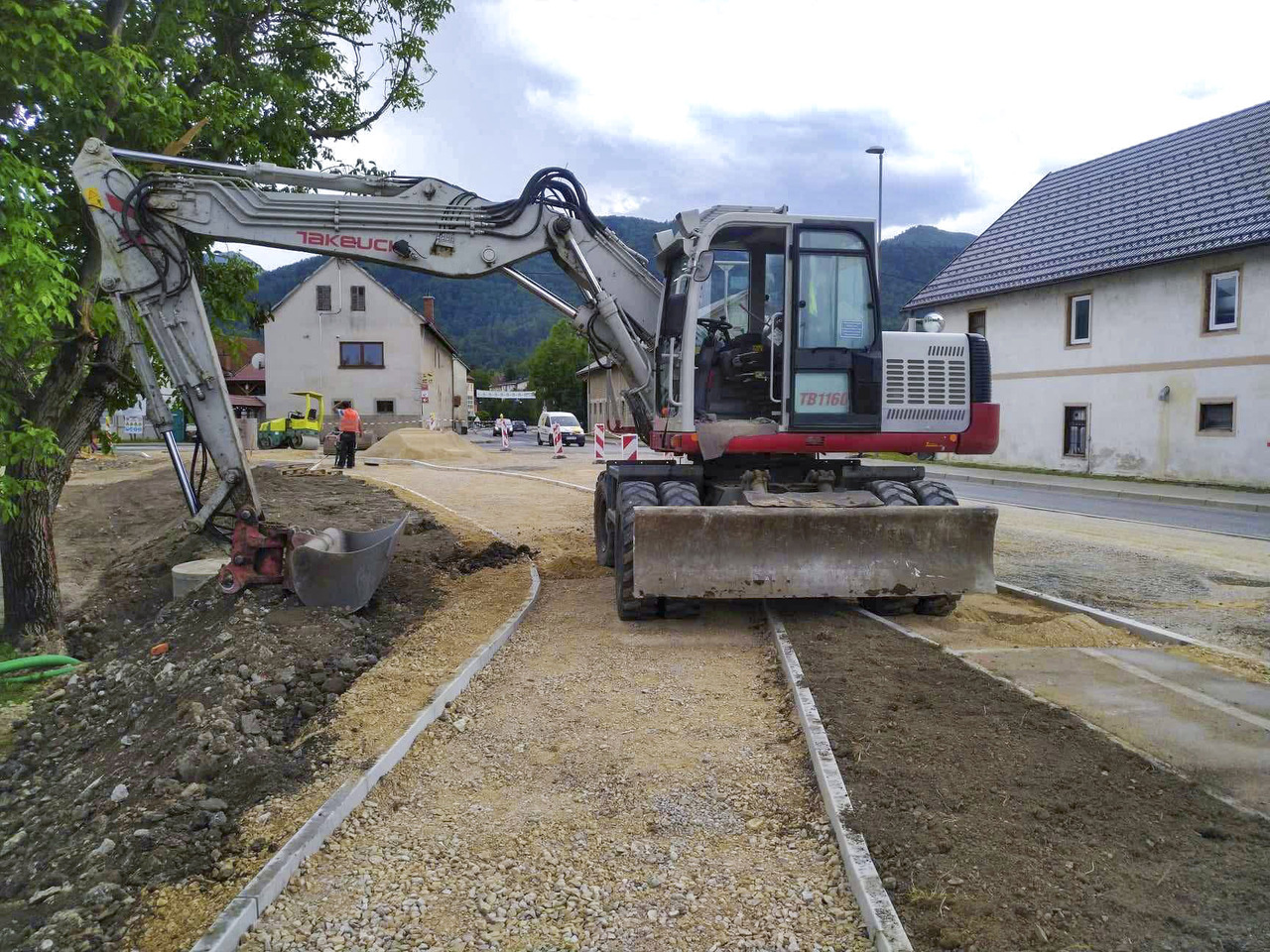 Takeuchi TB1160W - מחפר גלגלים: תמונה 1 Takeuchi TB1160W - מחפר גלגלים: תמונה 1