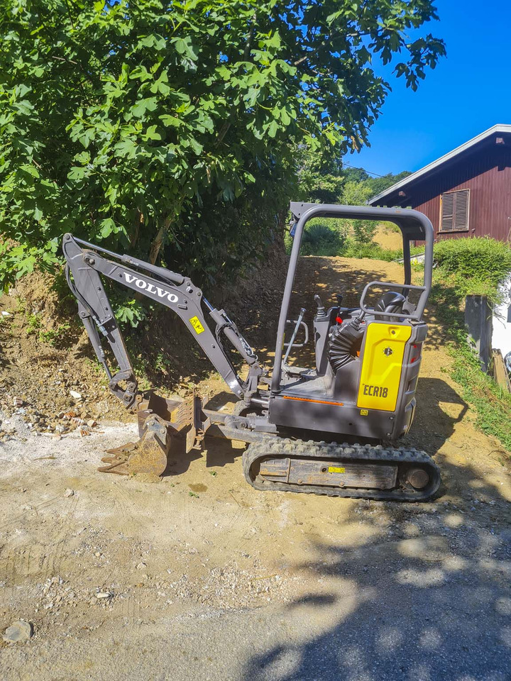 VOLVO ECR18E - מיני מחפר: תמונה 1 VOLVO ECR18E - מיני מחפר: תמונה 1