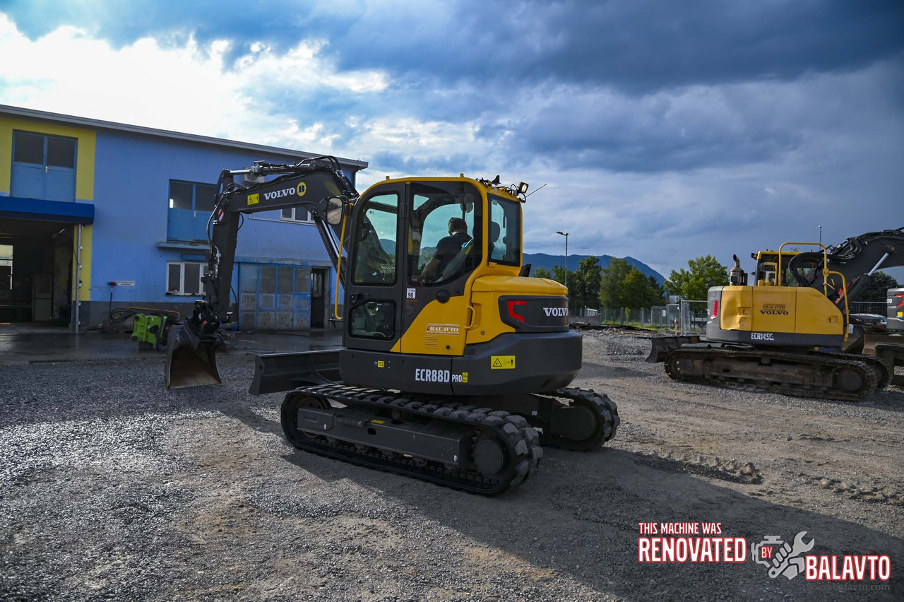 VOLVO ECR88D - מיני מחפר: תמונה 5 VOLVO ECR88D - מיני מחפר: תמונה 5