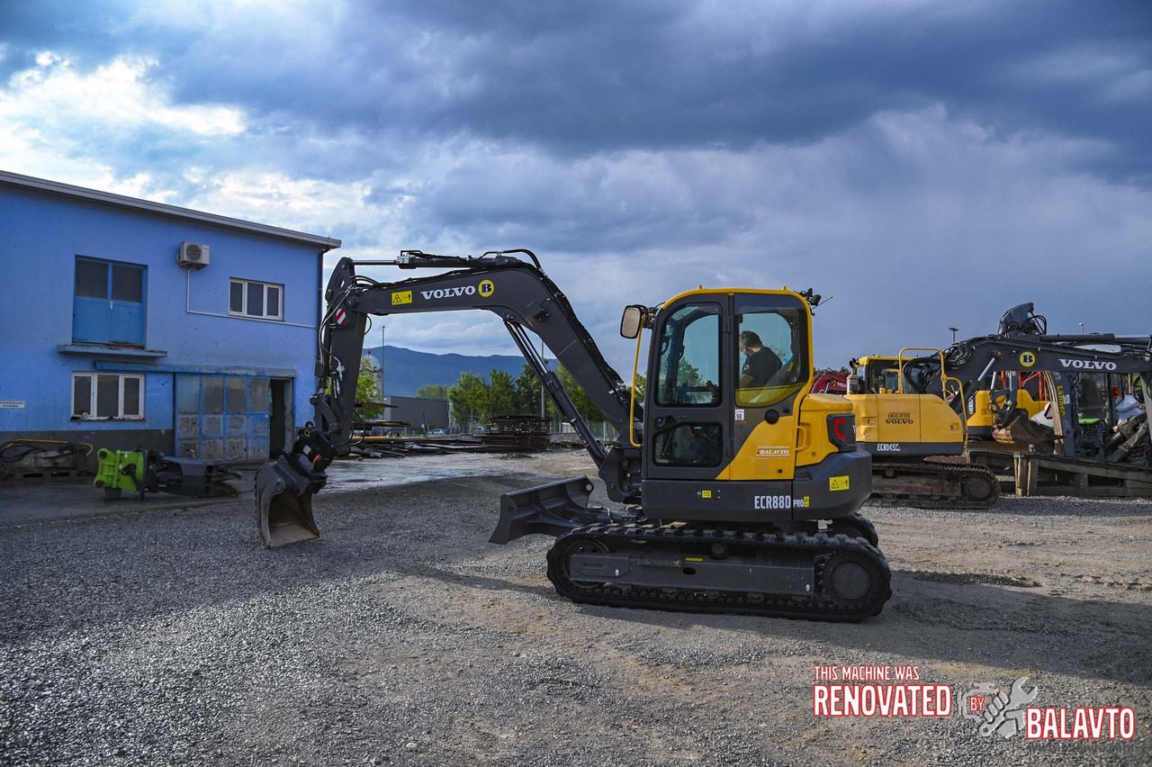 Volvo ECR88D - מיני מחפר: תמונה 4 Volvo ECR88D - מיני מחפר: תמונה 4