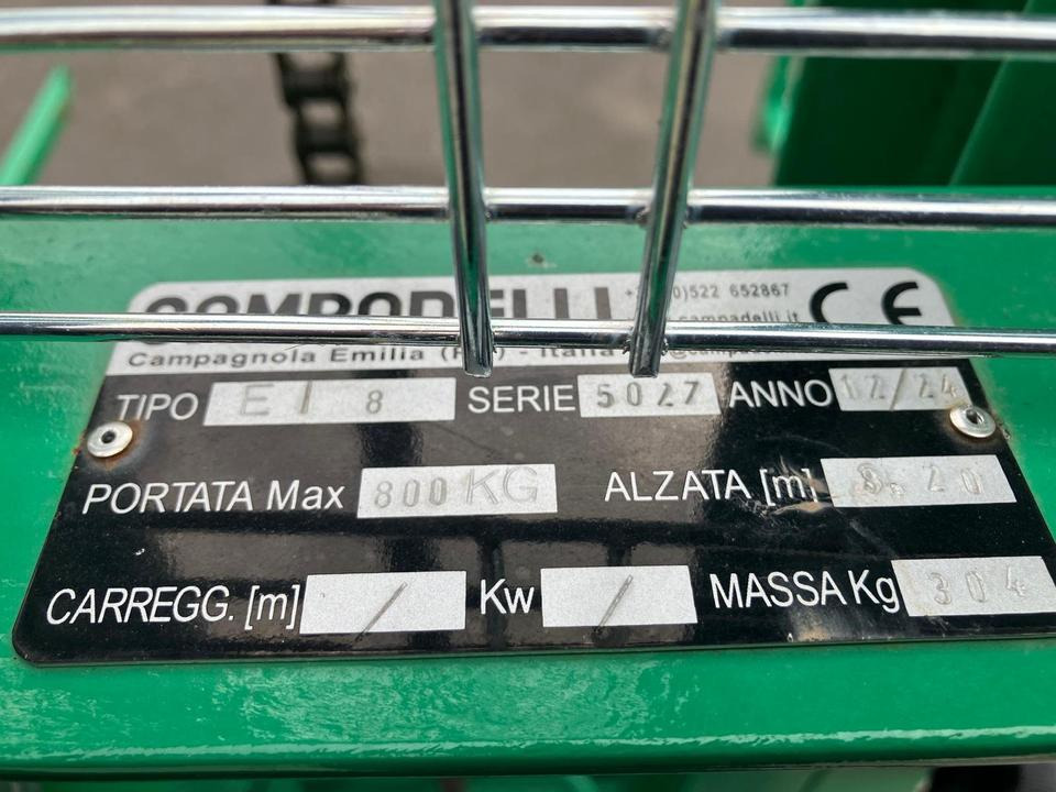 Heckstapler Dreipunkt mit Kistendrehgerät - מזלגות: תמונה 4 Heckstapler Dreipunkt mit Kistendrehgerät - מזלגות: תמונה 4