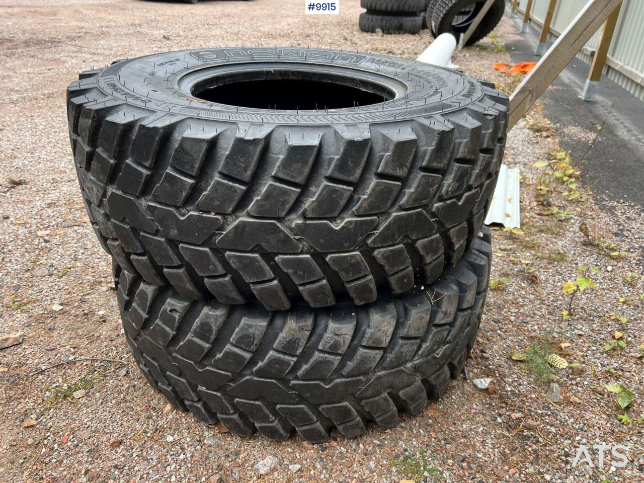 2 st NOKIAN 340/80R18 däck - צמיג עבור מכונת בנייה: תמונה 5 2 st NOKIAN 340/80R18 däck - צמיג עבור מכונת בנייה: תמונה 5