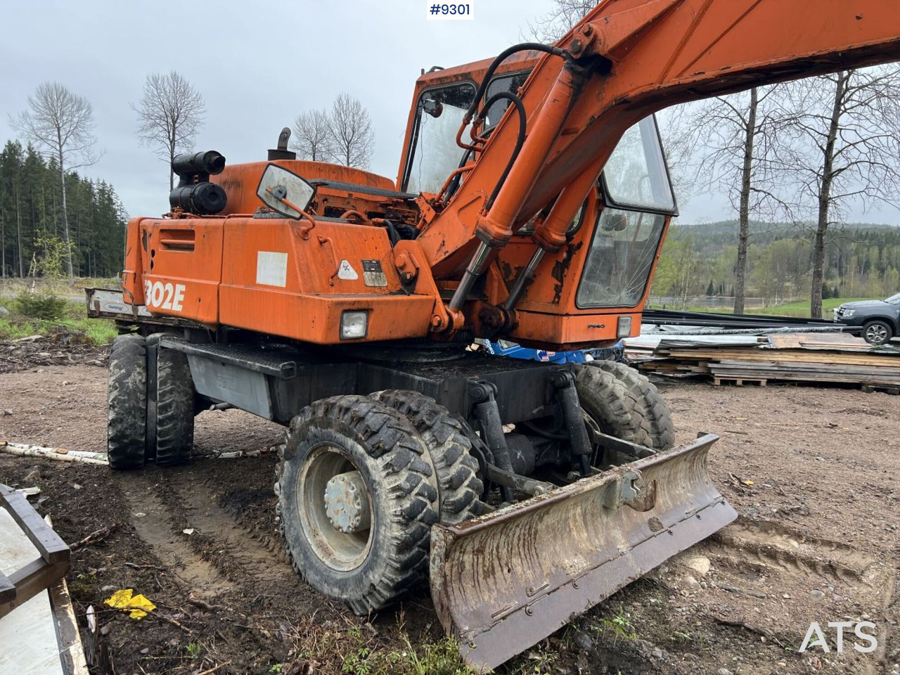 Atlas 1302 E Wheeled excavator with attachments (VIDEO) - מחפר גלגלים: תמונה 2 Atlas 1302 E Wheeled excavator with attachments (VIDEO) - מחפר גלגלים: תמונה 2