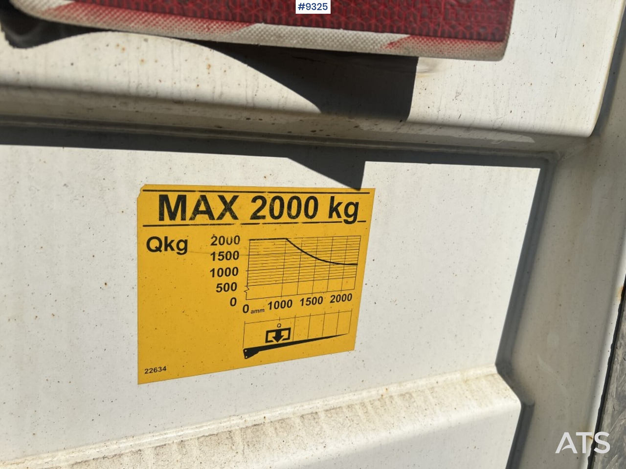 Bakgavellyft Zepro ZHD 2000-175 MA - מעלית אחורית: תמונה 3 Bakgavellyft Zepro ZHD 2000-175 MA - מעלית אחורית: תמונה 3