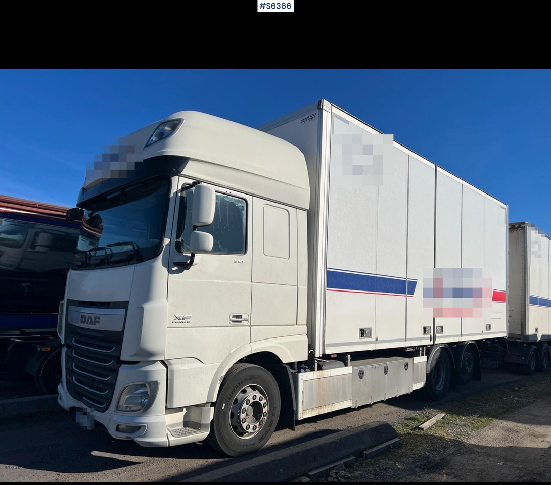 Box Truck DAF FAN XF510Z with NTM Box Trailer - משאית תיבה: תמונה 1 Box Truck DAF FAN XF510Z with NTM Box Trailer - משאית תיבה: תמונה 1