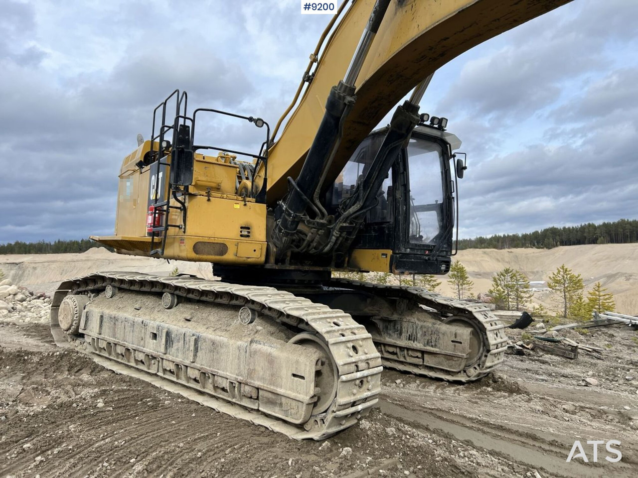 מחפר CAT 374 FL crawler excavator with bucket (VIDEO): תמונה 9