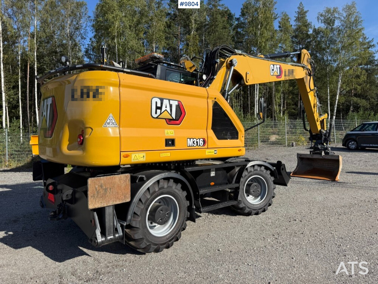 CAT M316 wheel excavator with tiltrotator, 3D excavation system, and grader bucket - מחפר גלגלים: תמונה 3 CAT M316 wheel excavator with tiltrotator, 3D excavation system, and grader bucket - מחפר גלגלים: תמונה 3