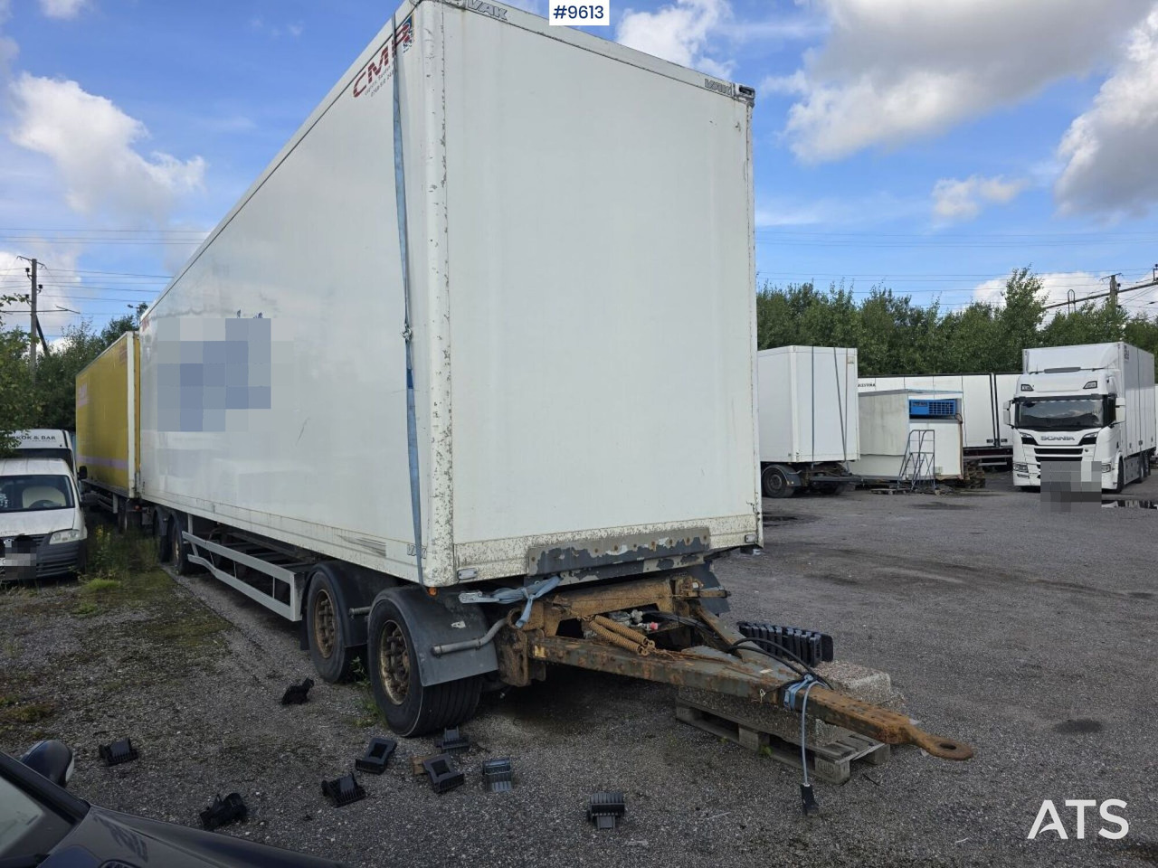 Cabinet trailer VAK V-4-40 openable side - קרון נגרר בתיבה סגורה: תמונה 2 Cabinet trailer VAK V-4-40 openable side - קרון נגרר בתיבה סגורה: תמונה 2