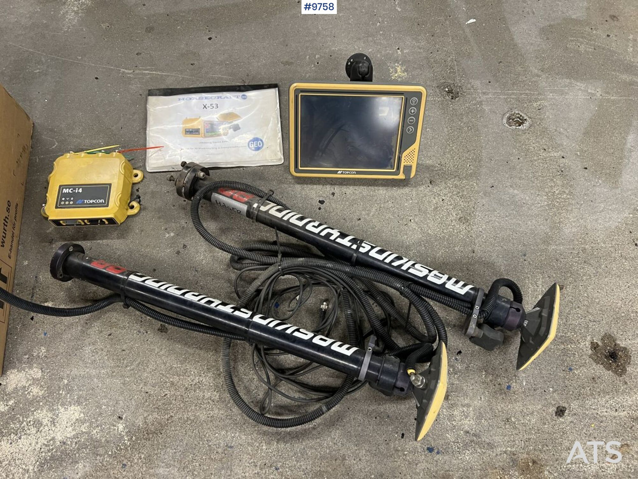 Complete TOPCON X-53 Excavation System - מערכת חשמל עבור מחפר: תמונה 2 Complete TOPCON X-53 Excavation System - מערכת חשמל עבור מחפר: תמונה 2