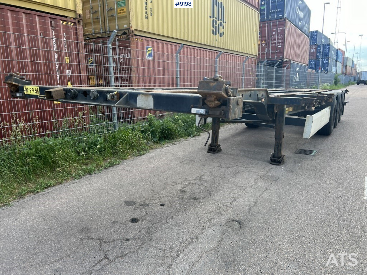 Container chassi - Krone SD - סמיטריילר מוביל מכולות/ החלפת גוף: תמונה 1 Container chassi - Krone SD - סמיטריילר מוביל מכולות/ החלפת גוף: תמונה 1