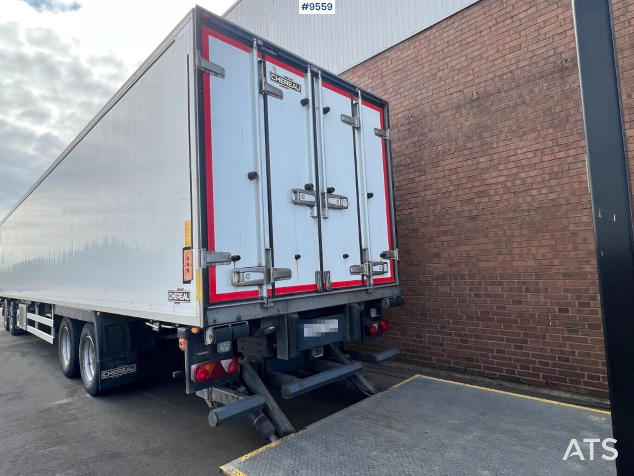 Container trailer Chereau CSD2 with Dolly - קרון נגרר בתיבה סגורה: תמונה 3 Container trailer Chereau CSD2 with Dolly - קרון נגרר בתיבה סגורה: תמונה 3