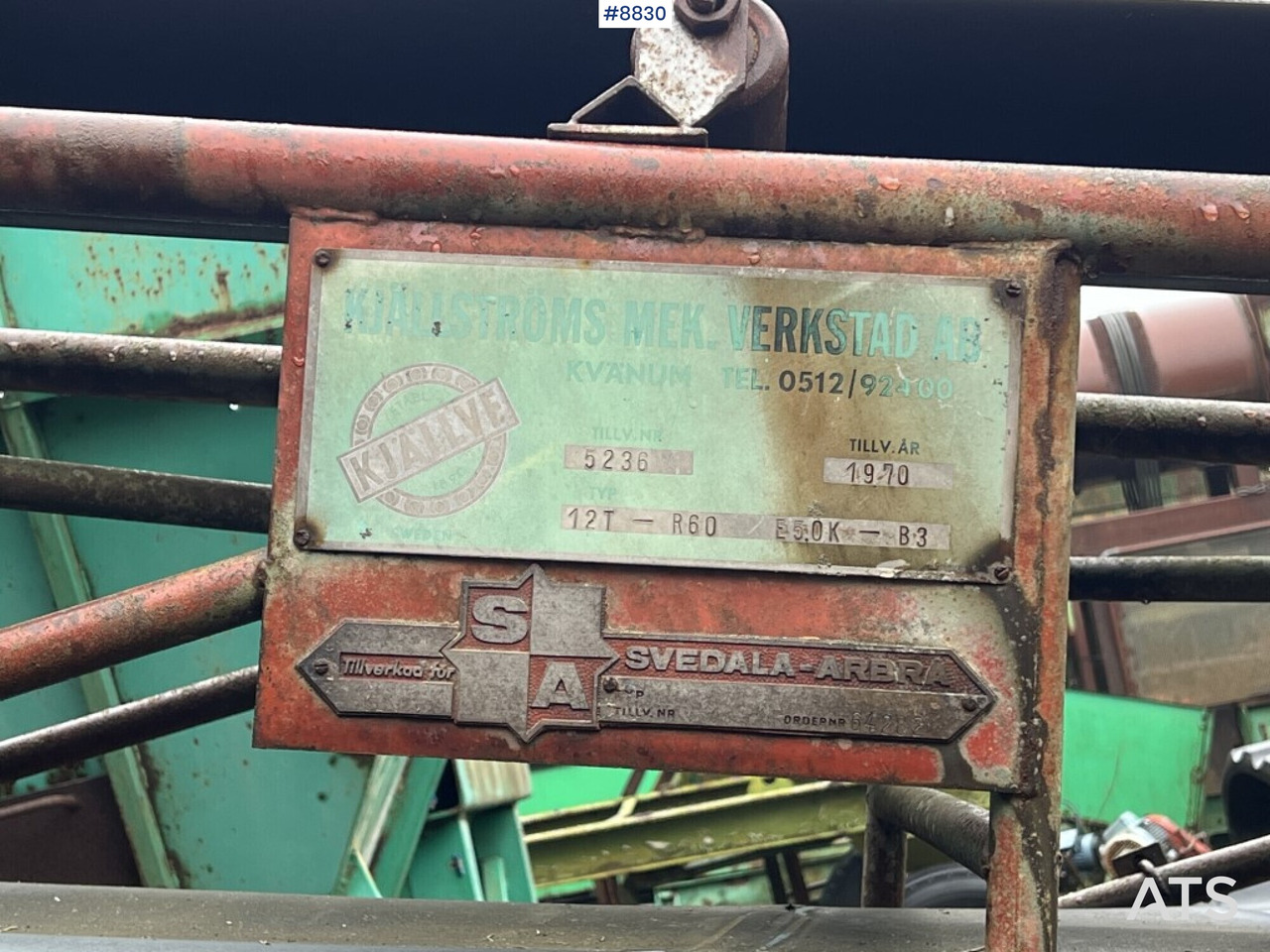 Conveyor - Kjällve 12T-R60 - מסוע חגורה: תמונה 4 Conveyor - Kjällve 12T-R60 - מסוע חגורה: תמונה 4
