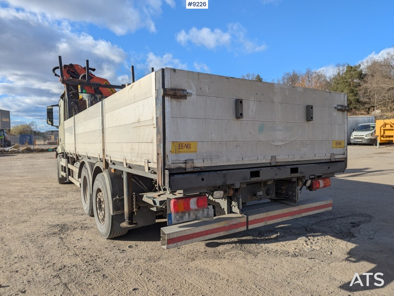 Crane Truck Mercedes-Benz Actros 2542 - משאית צד נופל/ שטוחה, משאית מנוף: תמונה 3 Crane Truck Mercedes-Benz Actros 2542 - משאית צד נופל/ שטוחה, משאית מנוף: תמונה 3