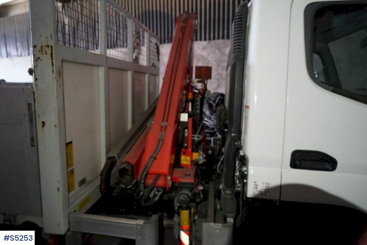 משאית מנוף Crane truck with flat Mitsubishi Canter 7C15: תמונה 15